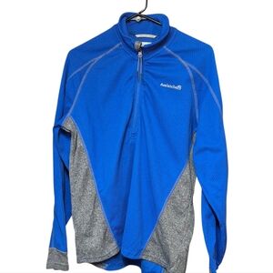 Avalanche Men's  Blue Gray Half Zip-Up Jacket Medium Activewear